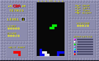 C.P.A. Tetris atari screenshot